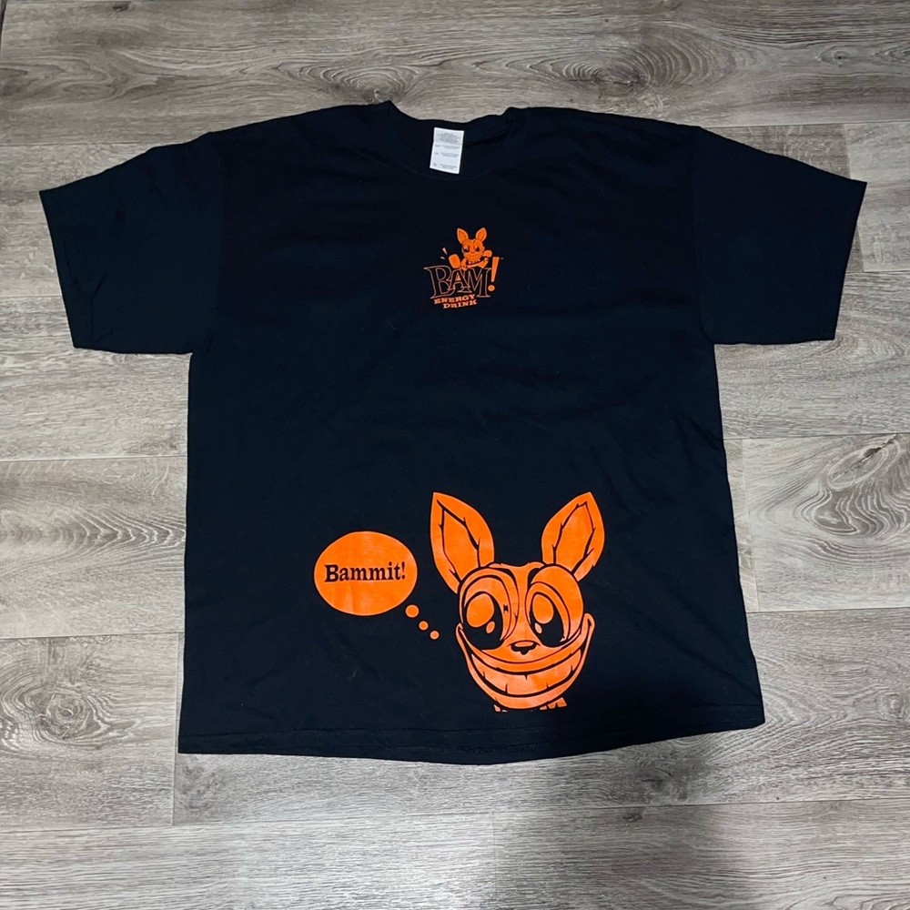 Bam energy drink Bammit Rabbit tee